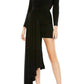 Mac Duggal - Long Sleeve High Low Cocktail Dress