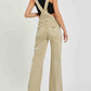 Risen - Front Patch Wide Leg Overalls
