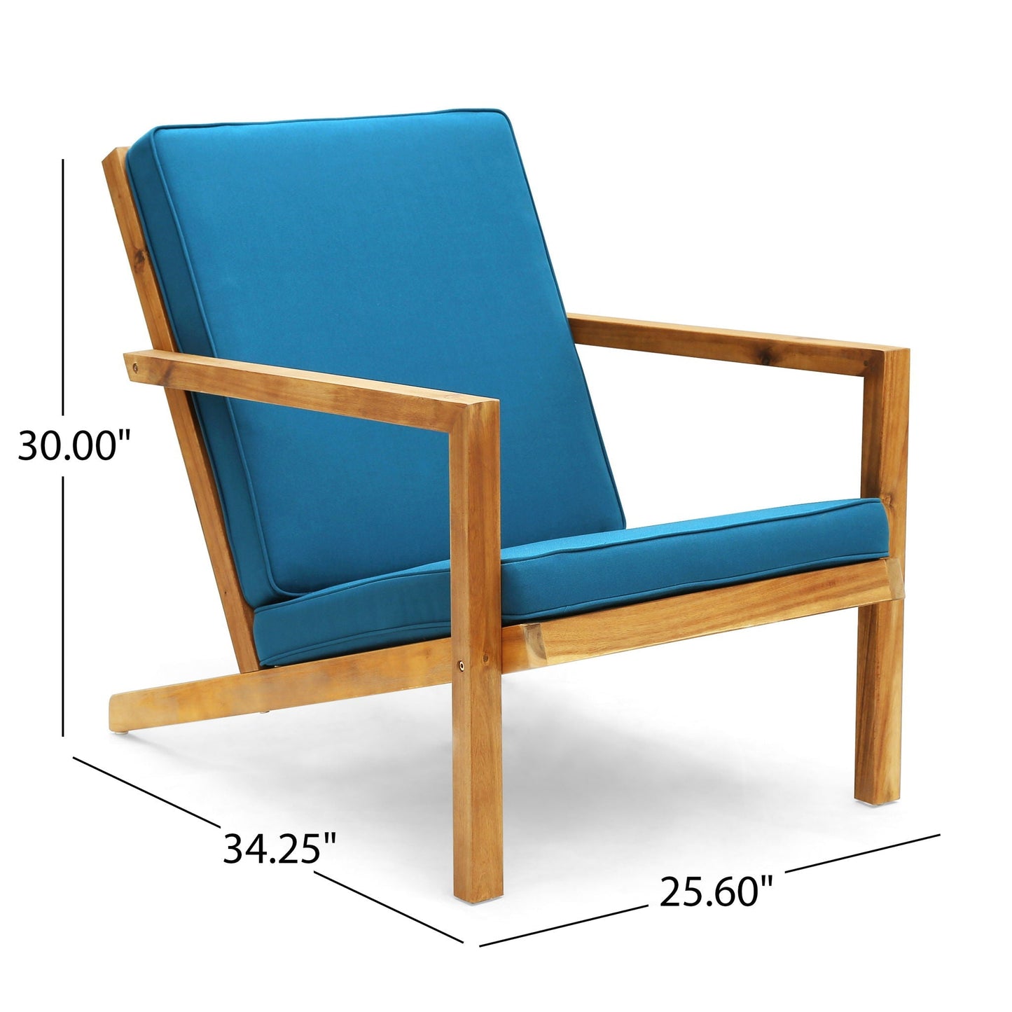 Celestaria 3 Piece Outdoor Chat Set with Adirondack Chairs