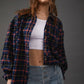 Free People - Happy Hour Plaid Shirt