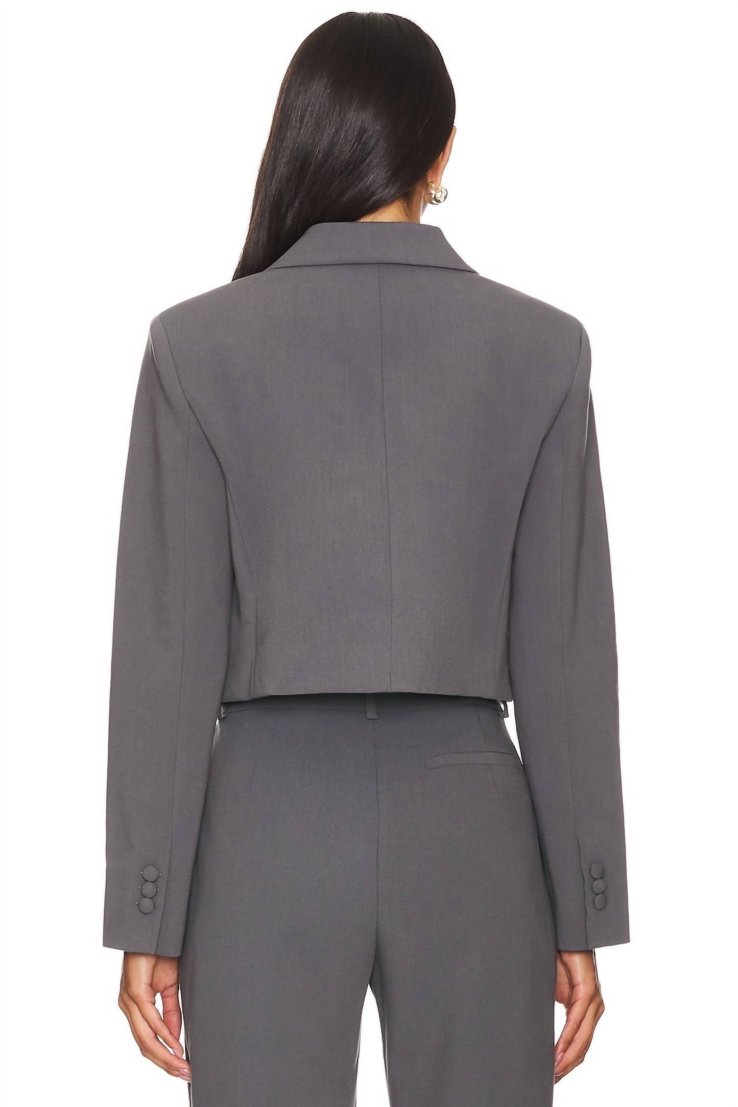 Amanda Uprichard - Reggie Cropped Blazer