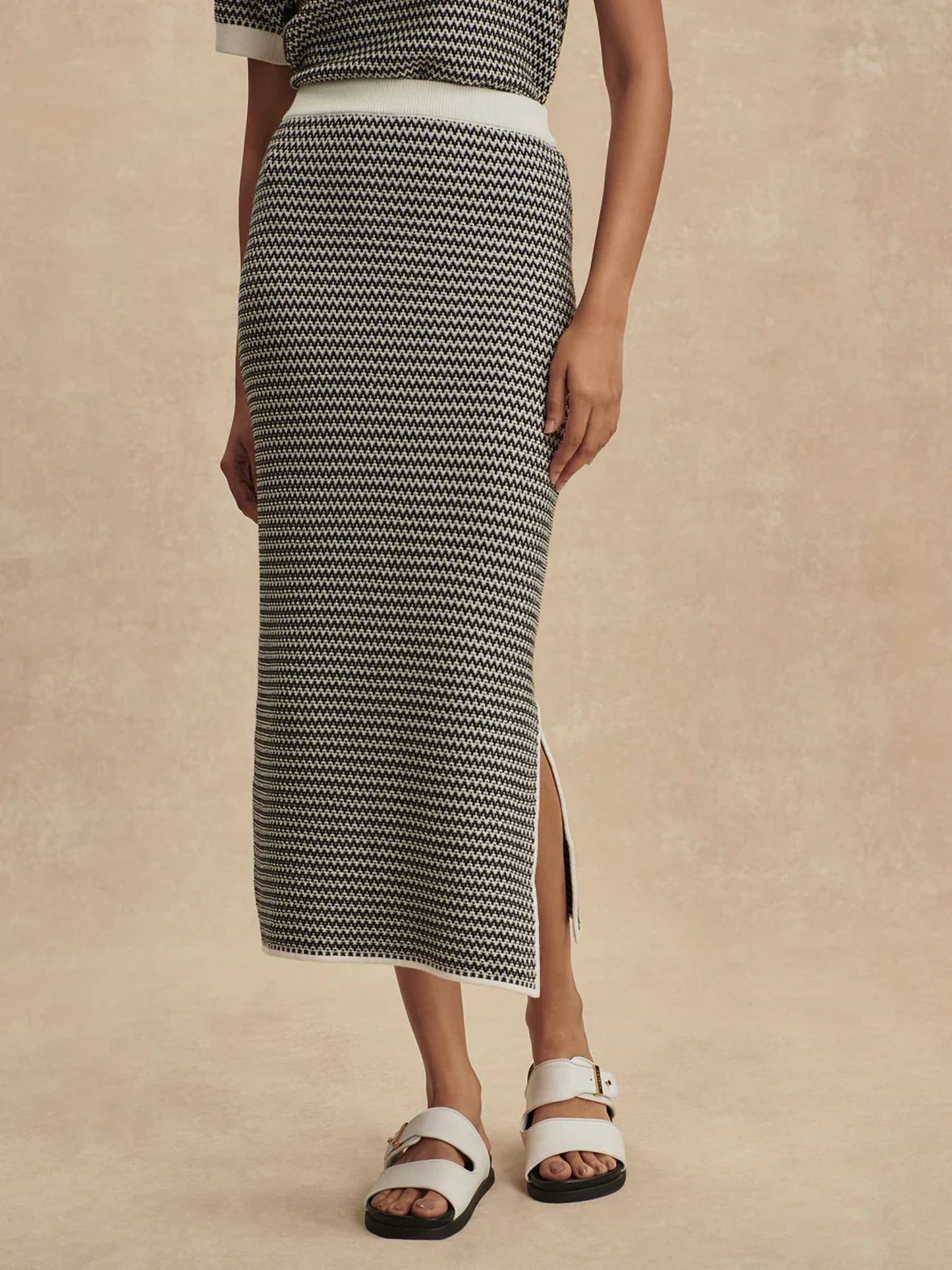 Varley - Sinclair Knit Midi Skirt