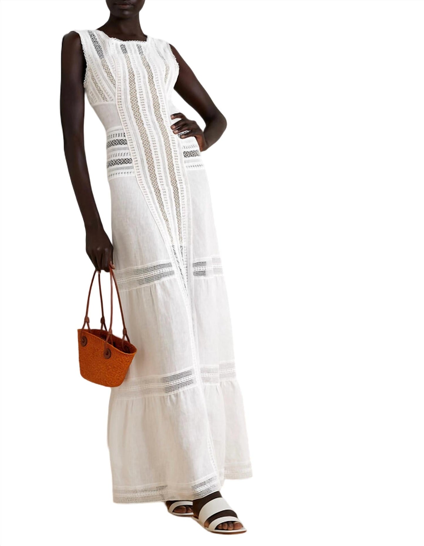 Miguelina - Calista washed linen dress