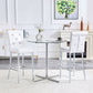 Bar Chairs & Crystal Clasp Design (Set of 2)