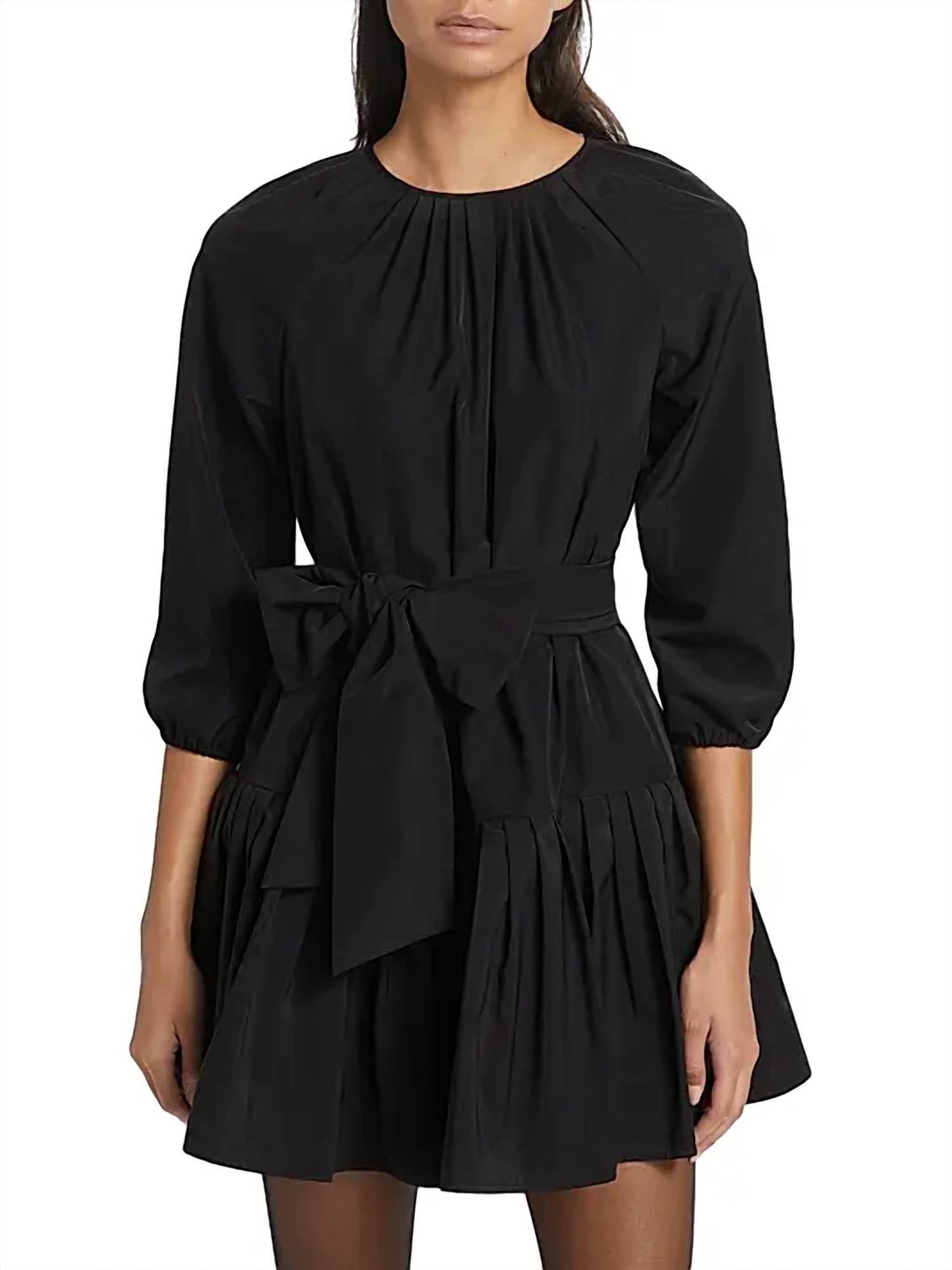 Ldt - Hunter Belted Flounce Minidress