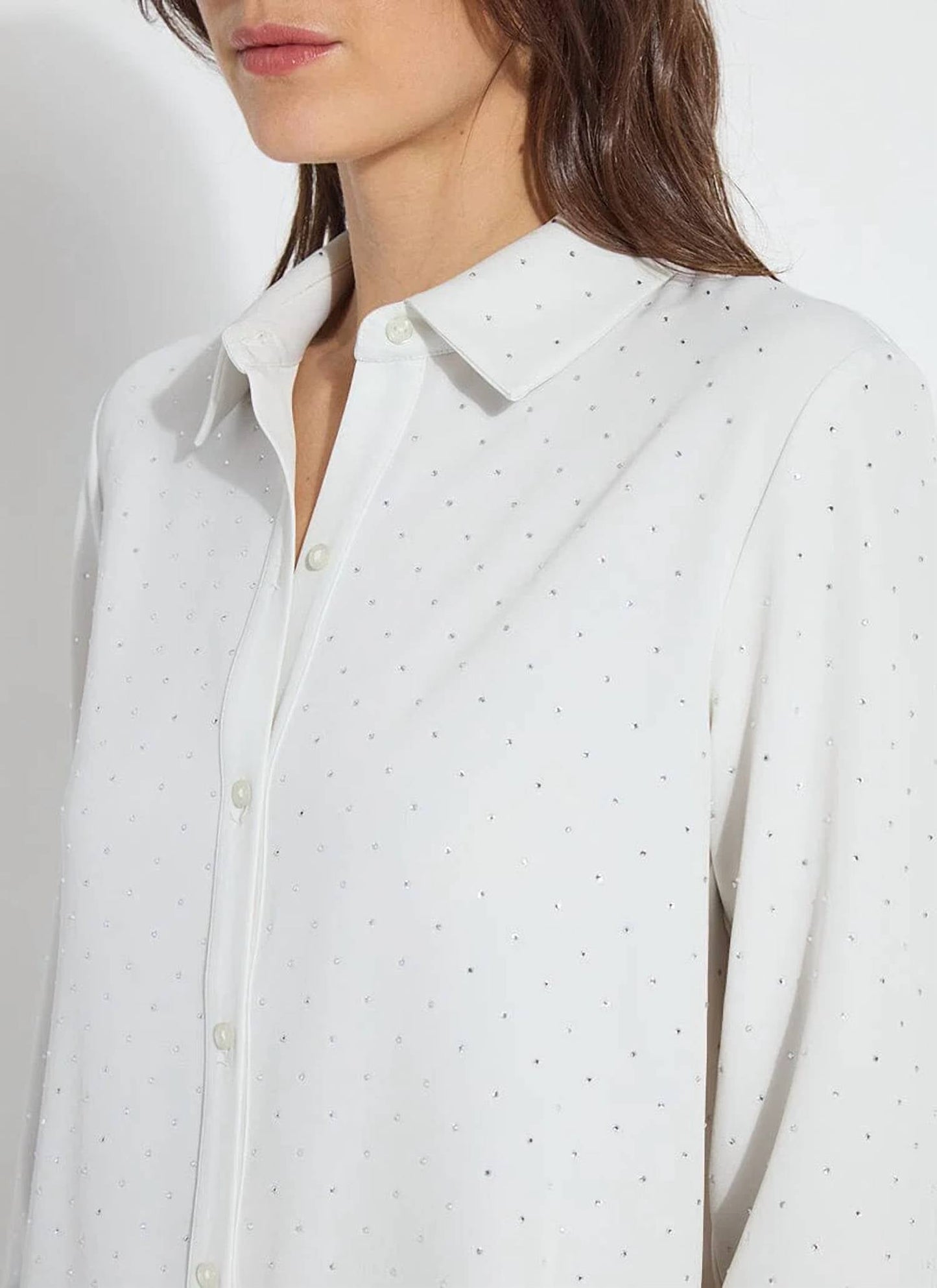 Lysse - Crystal Embellished Parker Shirt