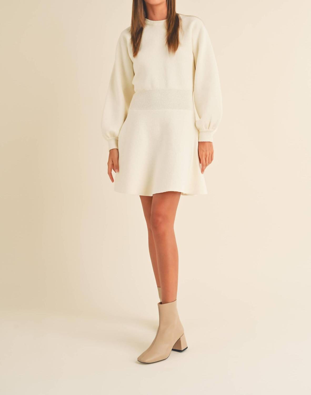 Miou Muse - Micah Mini Sweater Dress