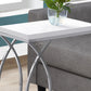 Accent Table, C-Shaped, Contemporary & Modern Design