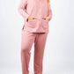 Isayes - Four Pocket Cotton Pajamas - Plus