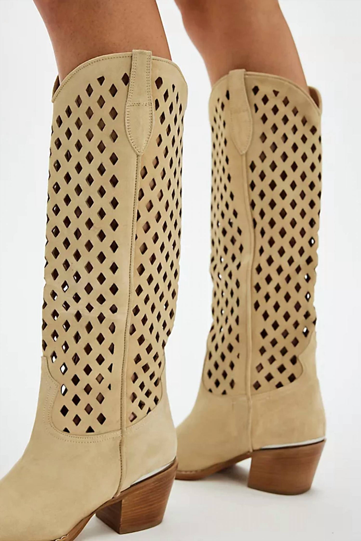 Free People - Women's Diamonds Are Forever Cowboy Boots