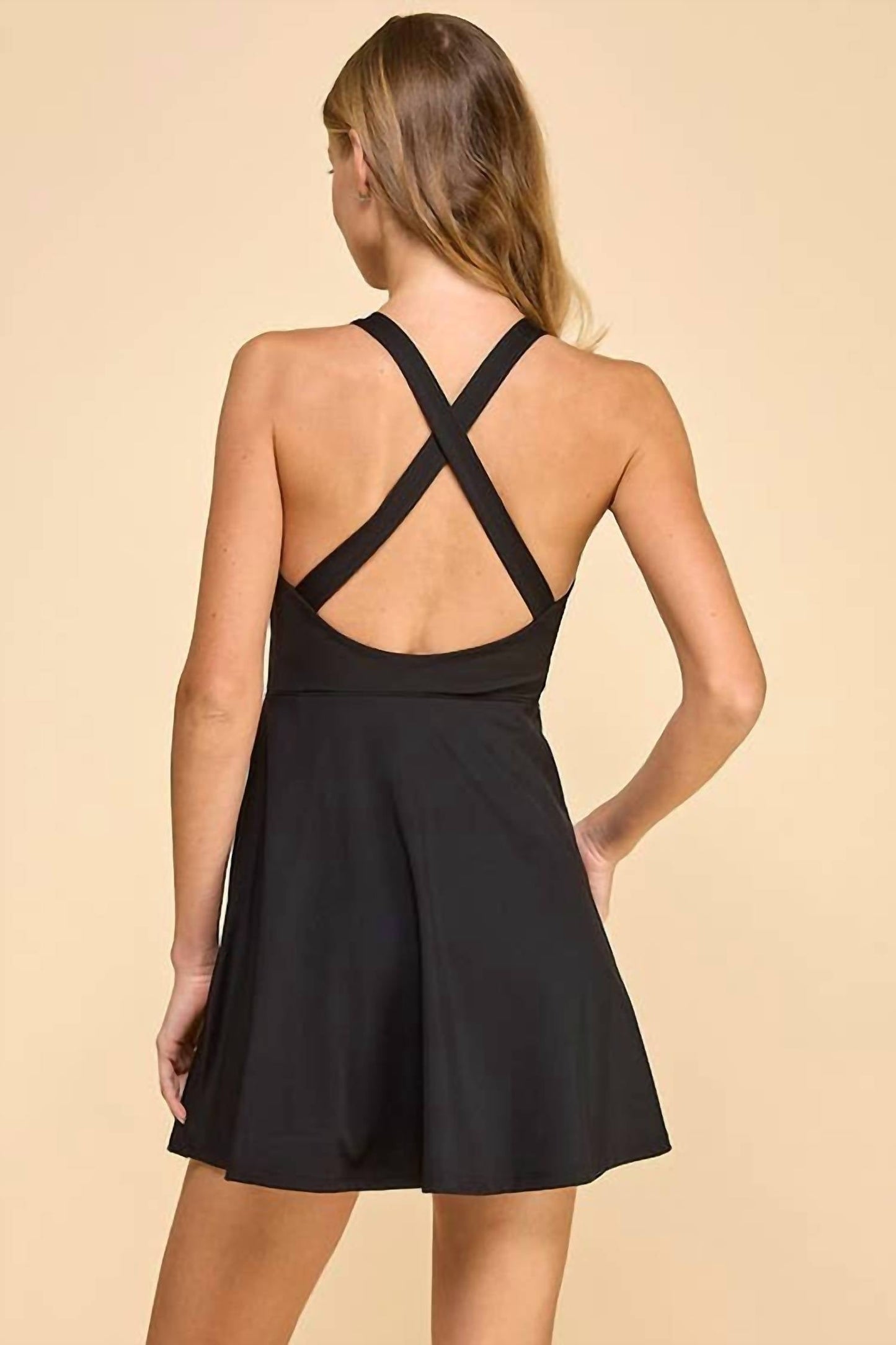 Tcec - Athletic Dress With Built In Short