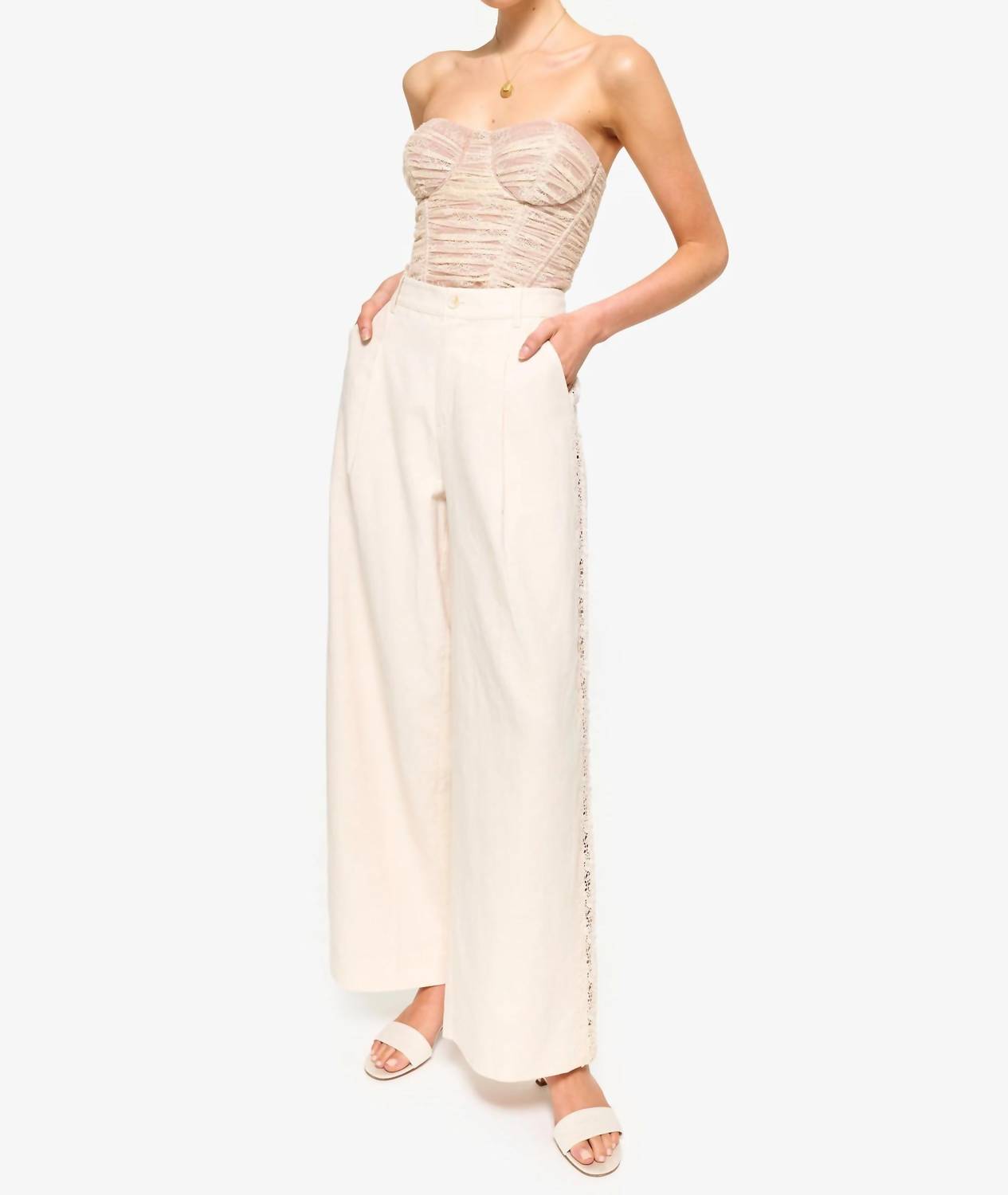 Cami Nyc - Lorca High Rise Linen Pants