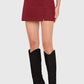 Amanda Uprichard - Dale Tweed Mini Skort