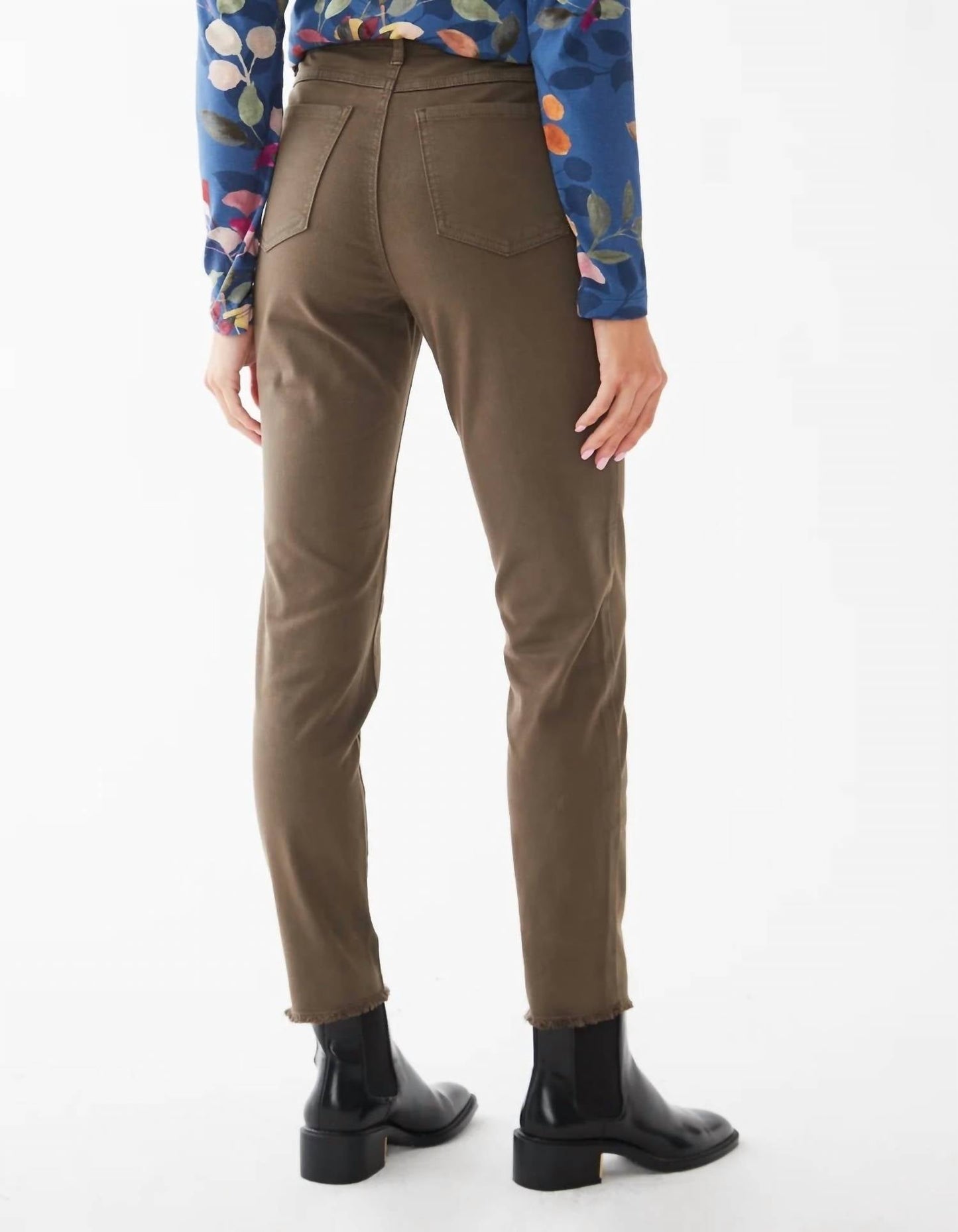 Fdj - Olivia Mid Rise Skinny Jeans