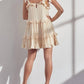 &Merci - Faith Tiered Mini Dress