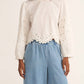 Z Supply - Egan Embroidered Linen Top