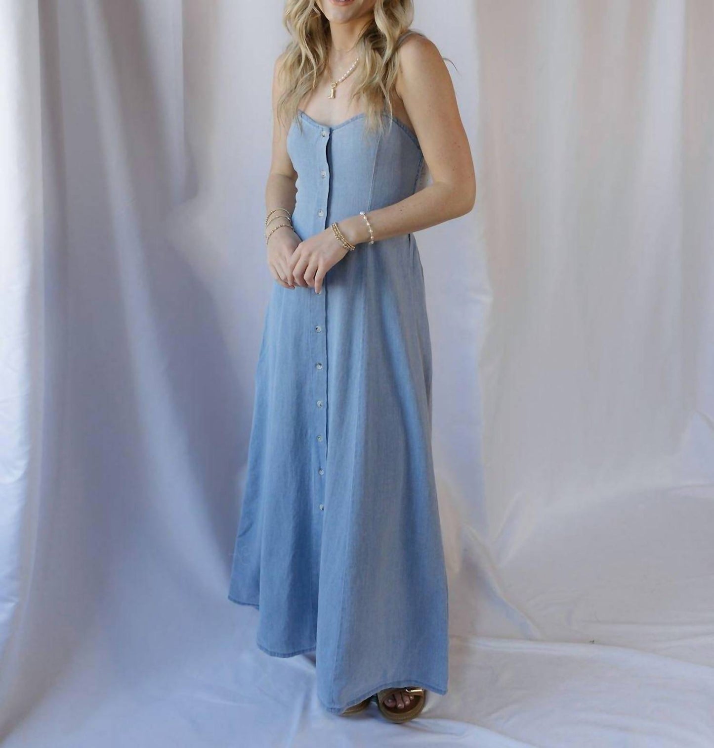 Z Supply - Angel Eyes Twill Midi Dress