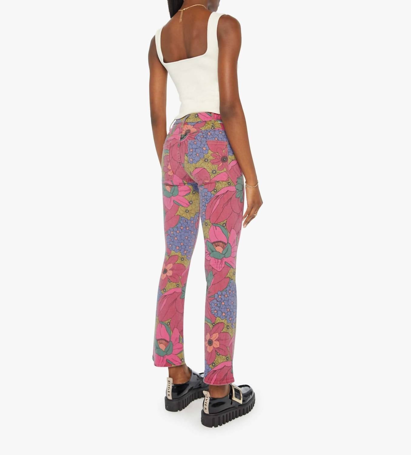 Mother - Patch Pocket Insider Flood Pants