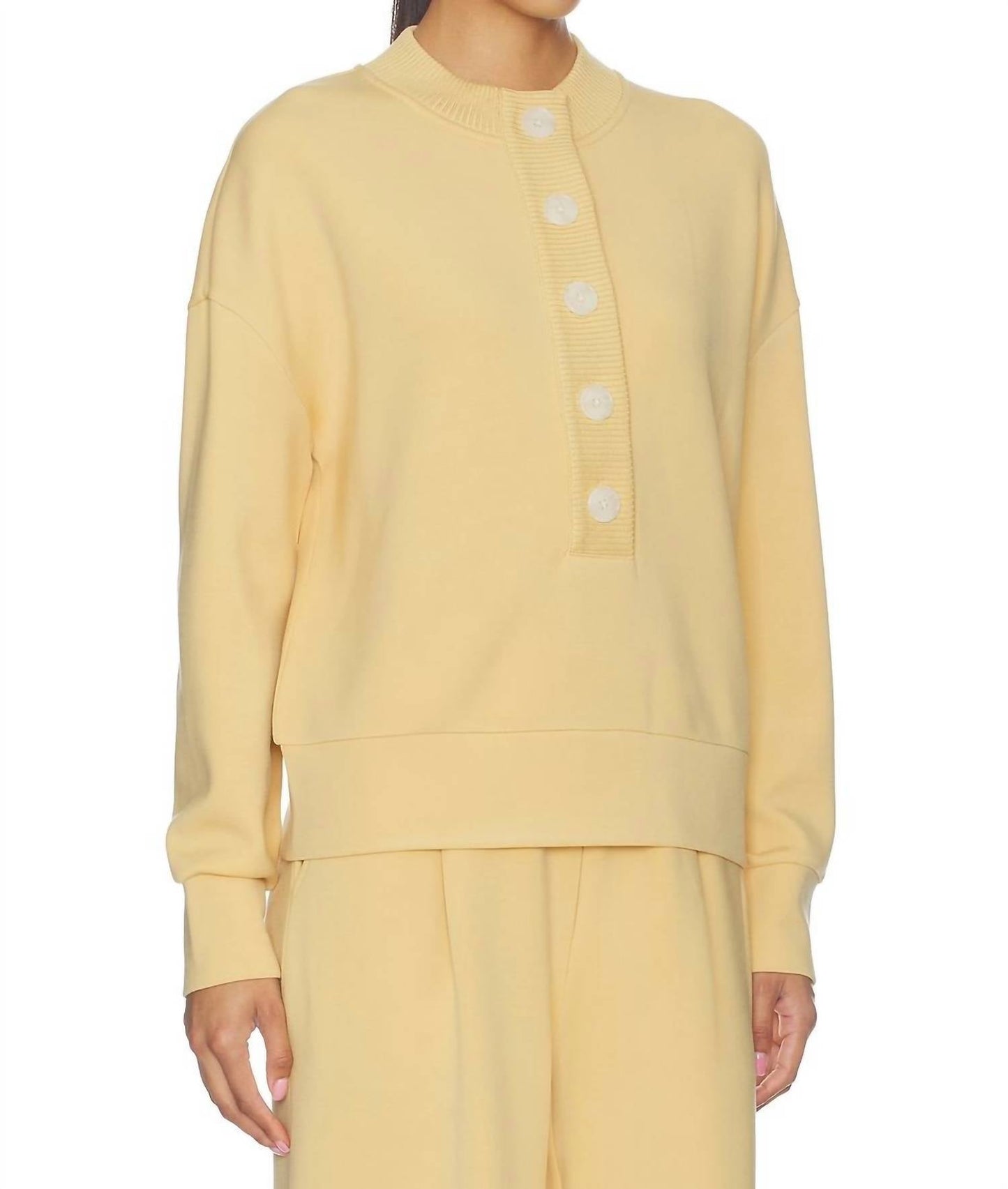Varley - Reena Button Front Sweater