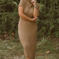 Able - Asymmetrical Sweater Midi Dress