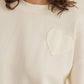 Z Supply - Women's Heart It Fleece Sweatshirt