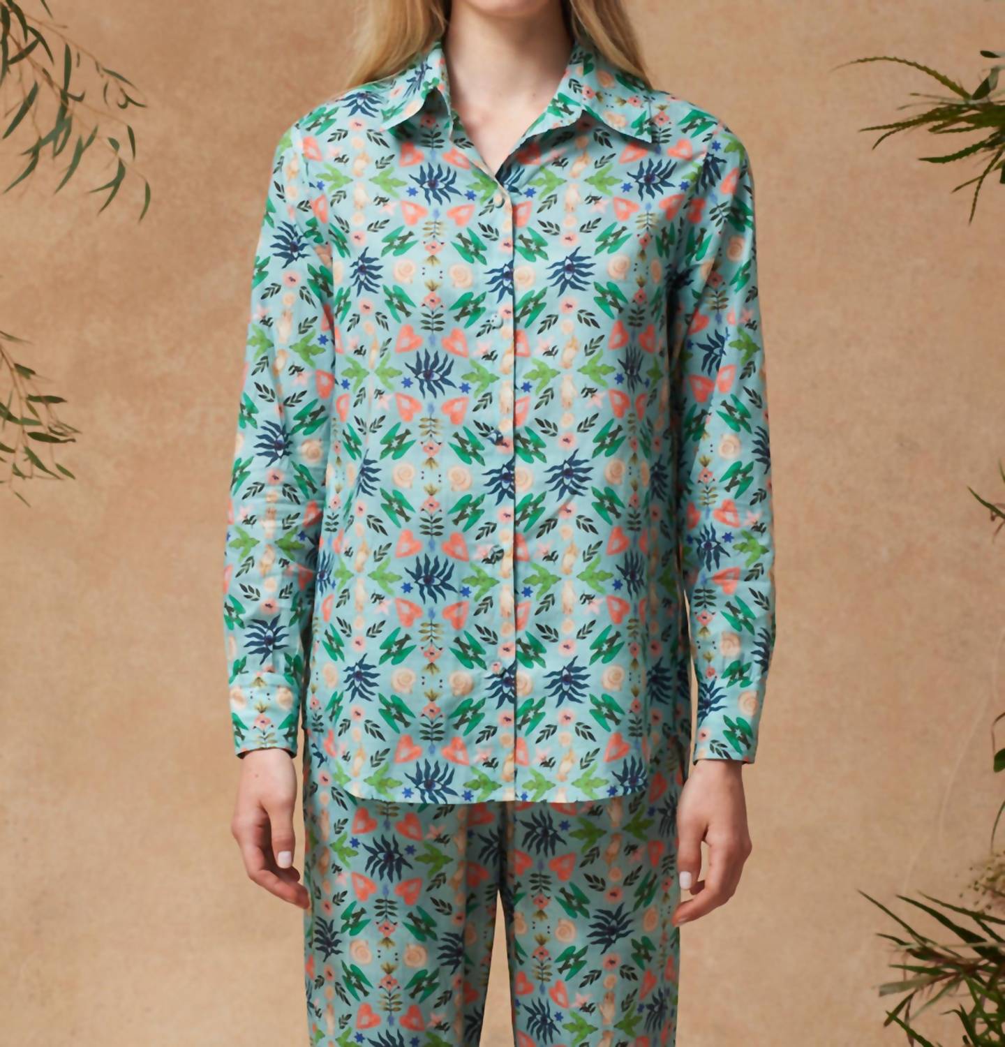 Muzungu Sisters - Fern Button Up Shirt