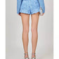 2.7 August Apparel - 3d Floral Mini Shorts