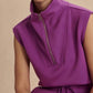 Varley - Magnolia Half Zip Tank