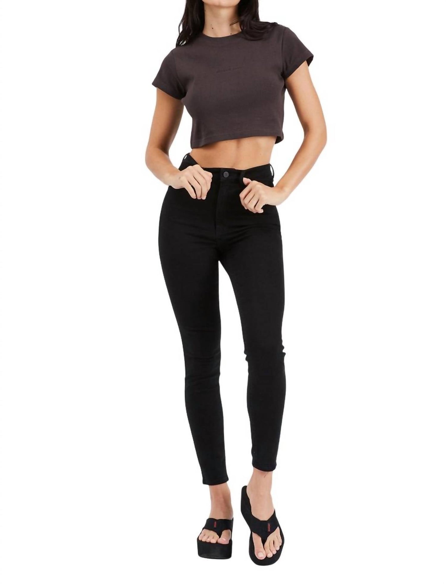 Abrand Jeans - High Skinny Ankle Basher Jeans