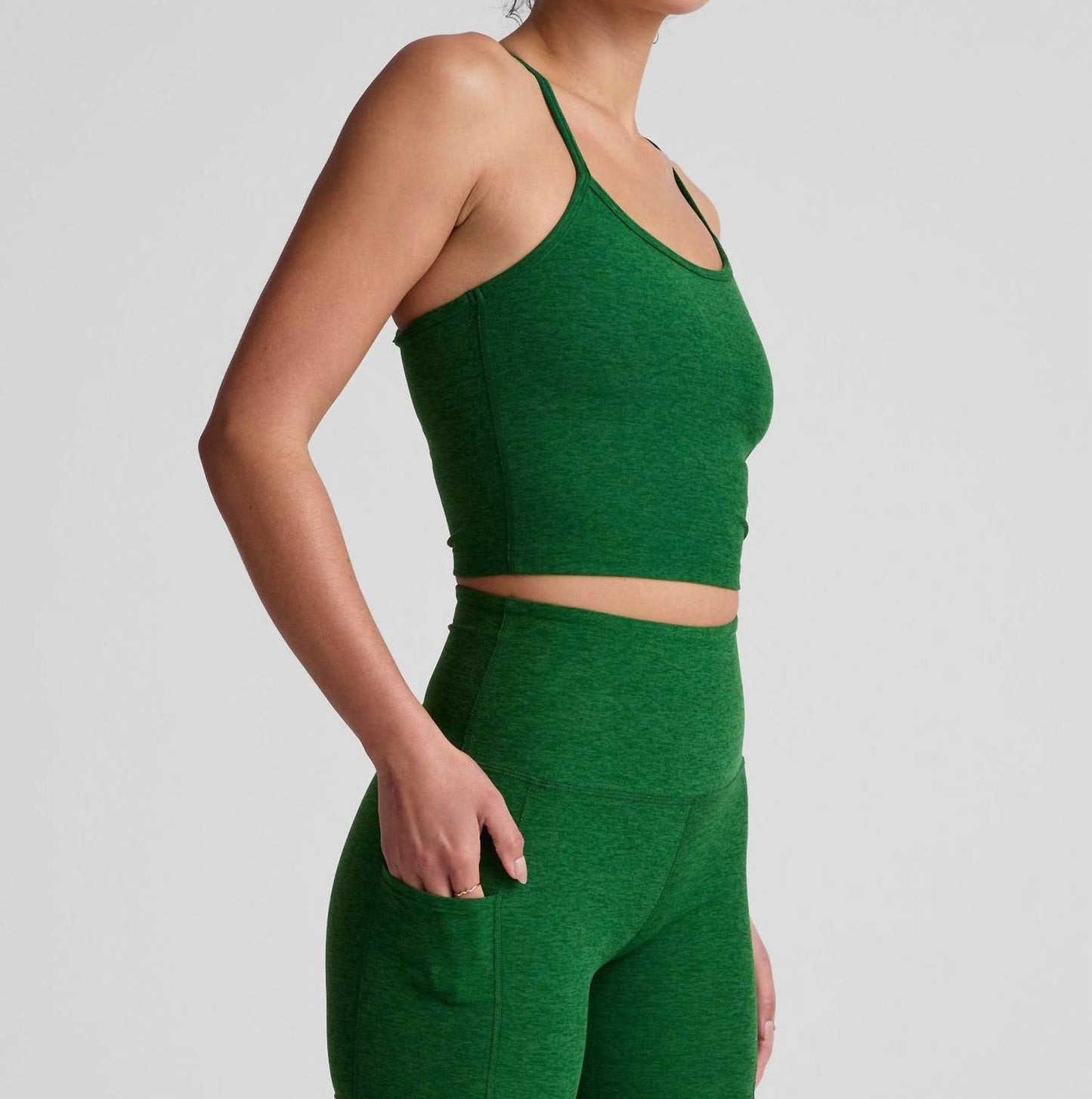 Beyond Yoga - Space Dye Slim Racerback Crop Tank Top