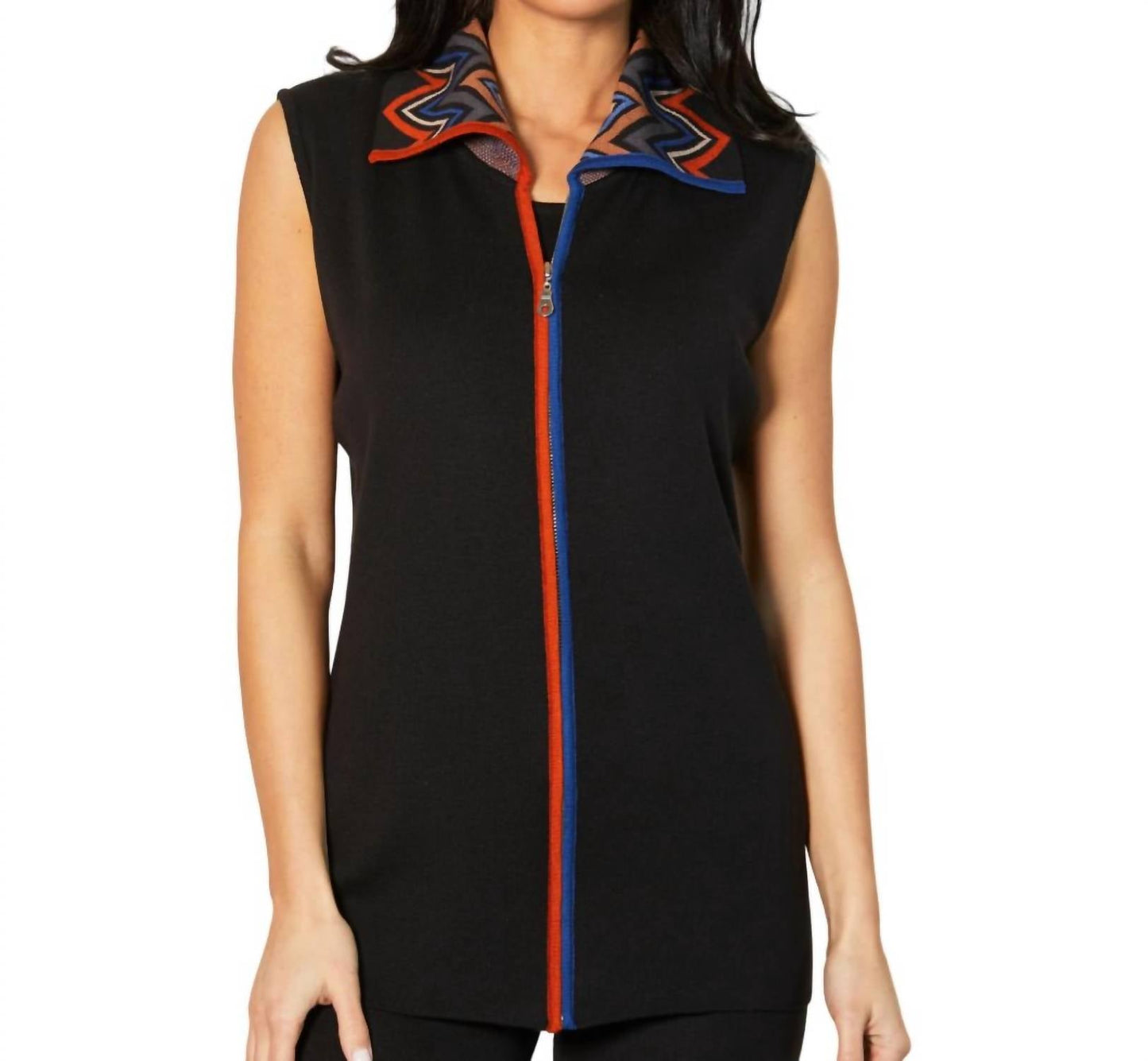 Angel Apparel - Zip Front Long Vest