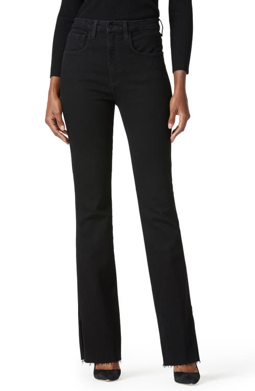 Hi Honey High Waist Raw Hem Bootcut Jeans