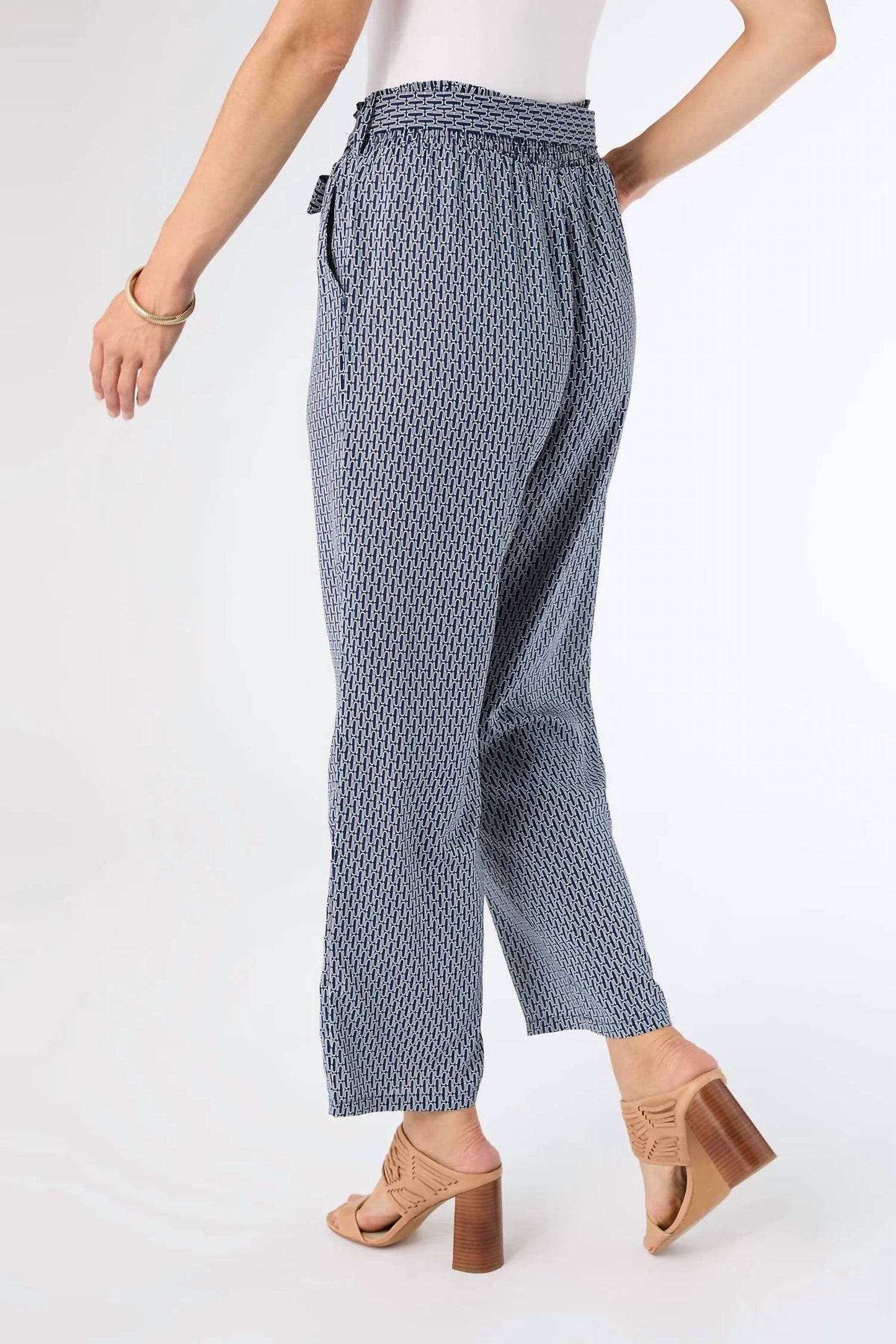 Coco + Carmen - Sarina Cinched Pant With Front Tie