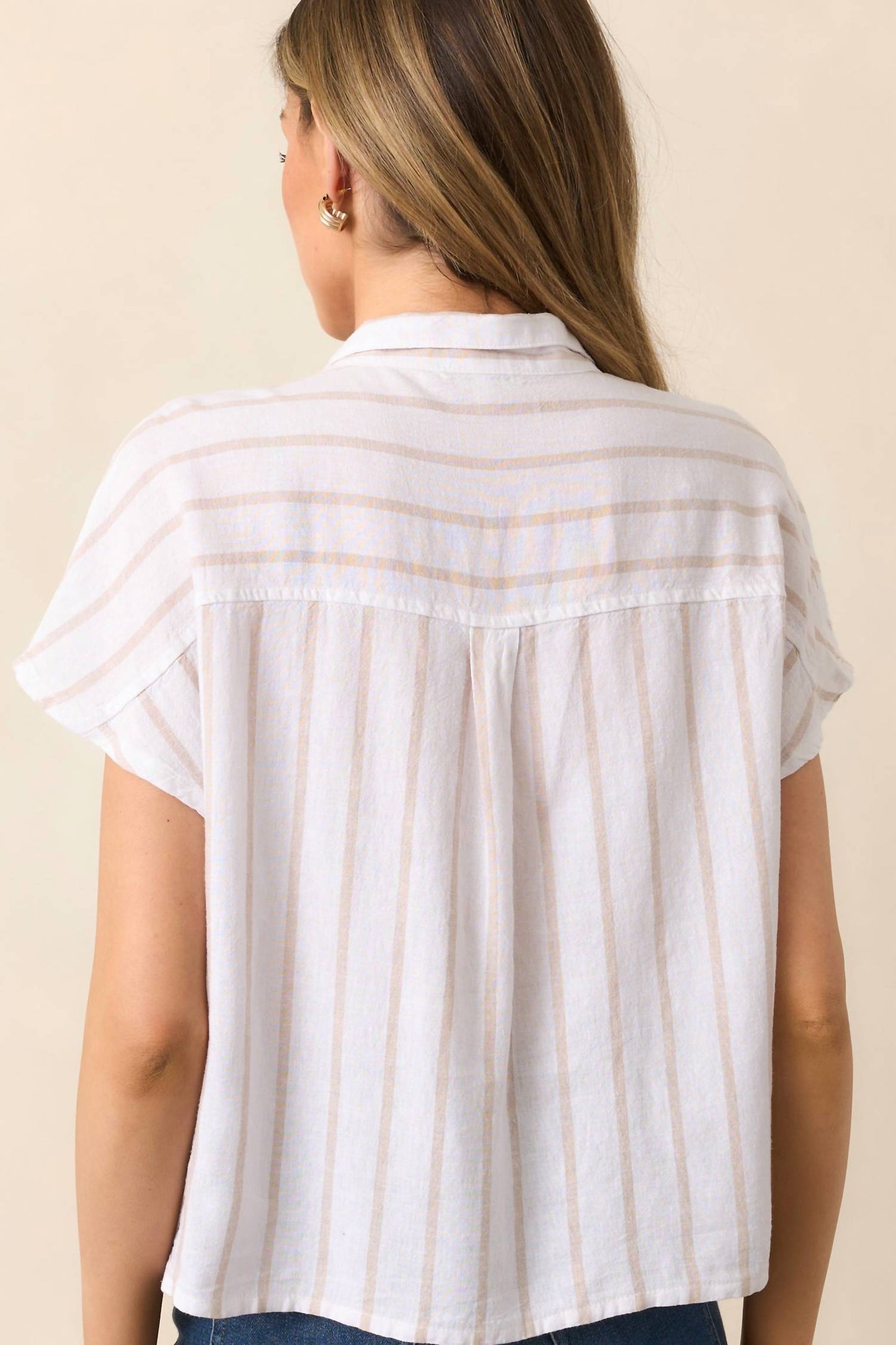 Z Supply - Parallel Striped Linen Top
