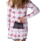 Love Love Tennis - Limited Long Sleeve Vee Monroe Dress