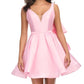 Ashleylauren - Inverted Back Bow Mini Dress