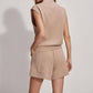 Varley - Loretta Half-zip Sleeveless Sweatshirt