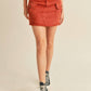 &Merci - Denim Mini Cargo Skirt