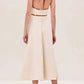 Alexis - Arden Twill Halter Midi Dress