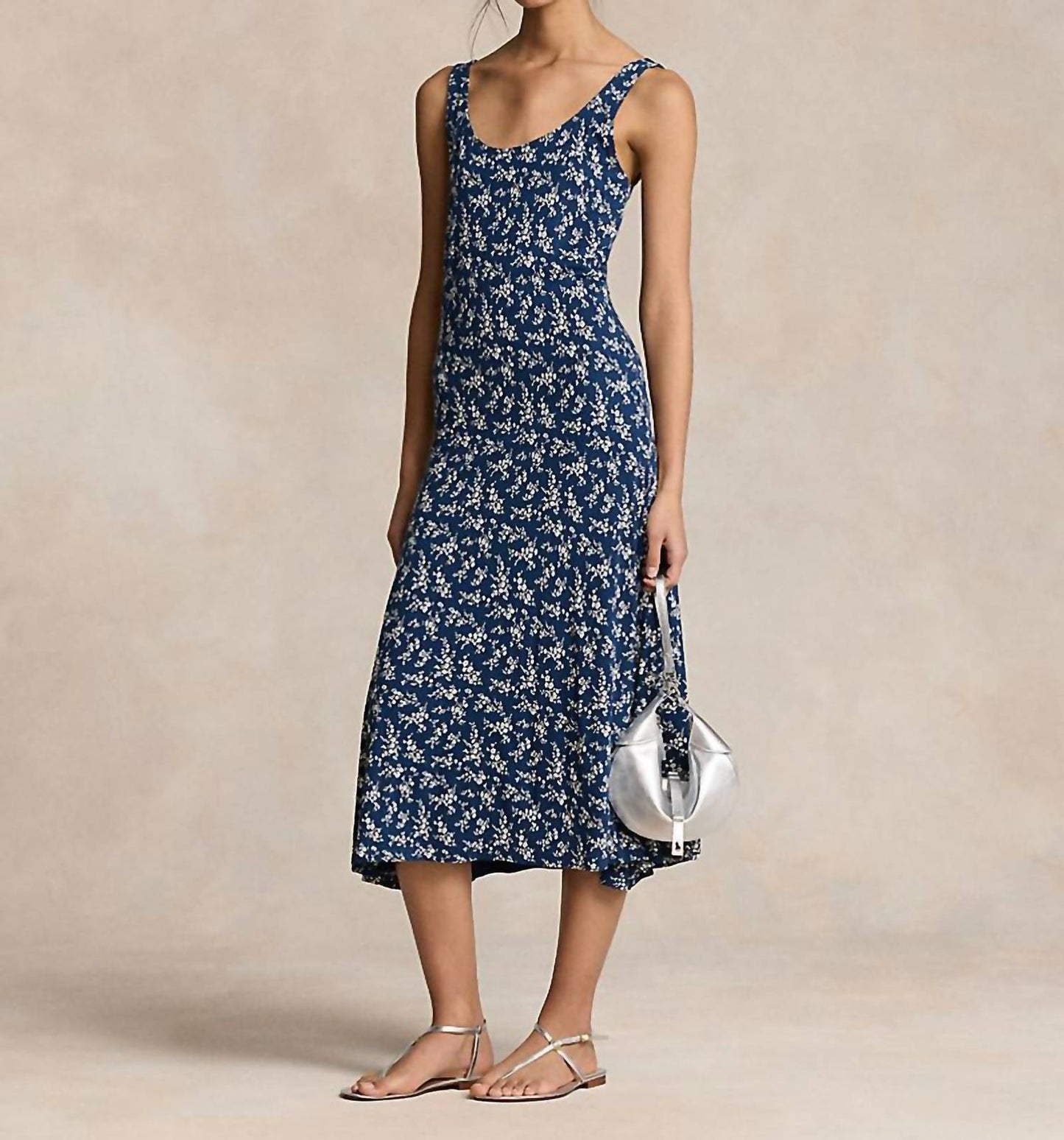 Ralph Lauren - Polo Floral Scoop Neck Ricky Day Dress