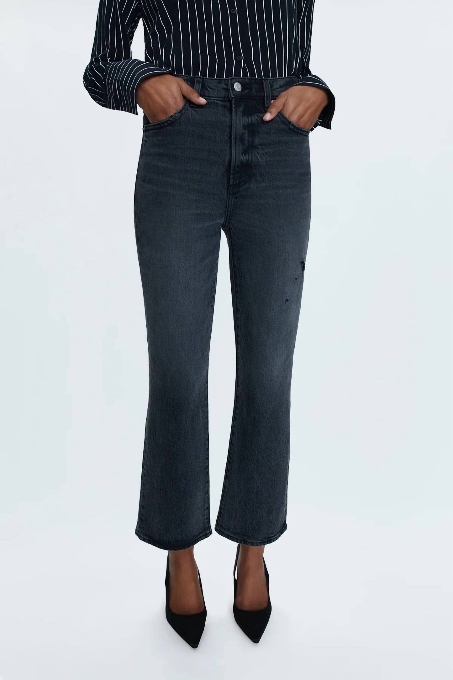 Pistola - Ally High Rise Vintage Ankle Boot Cut Jeans