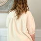 Risen - Short Ruffle Sleeve Button Down Top