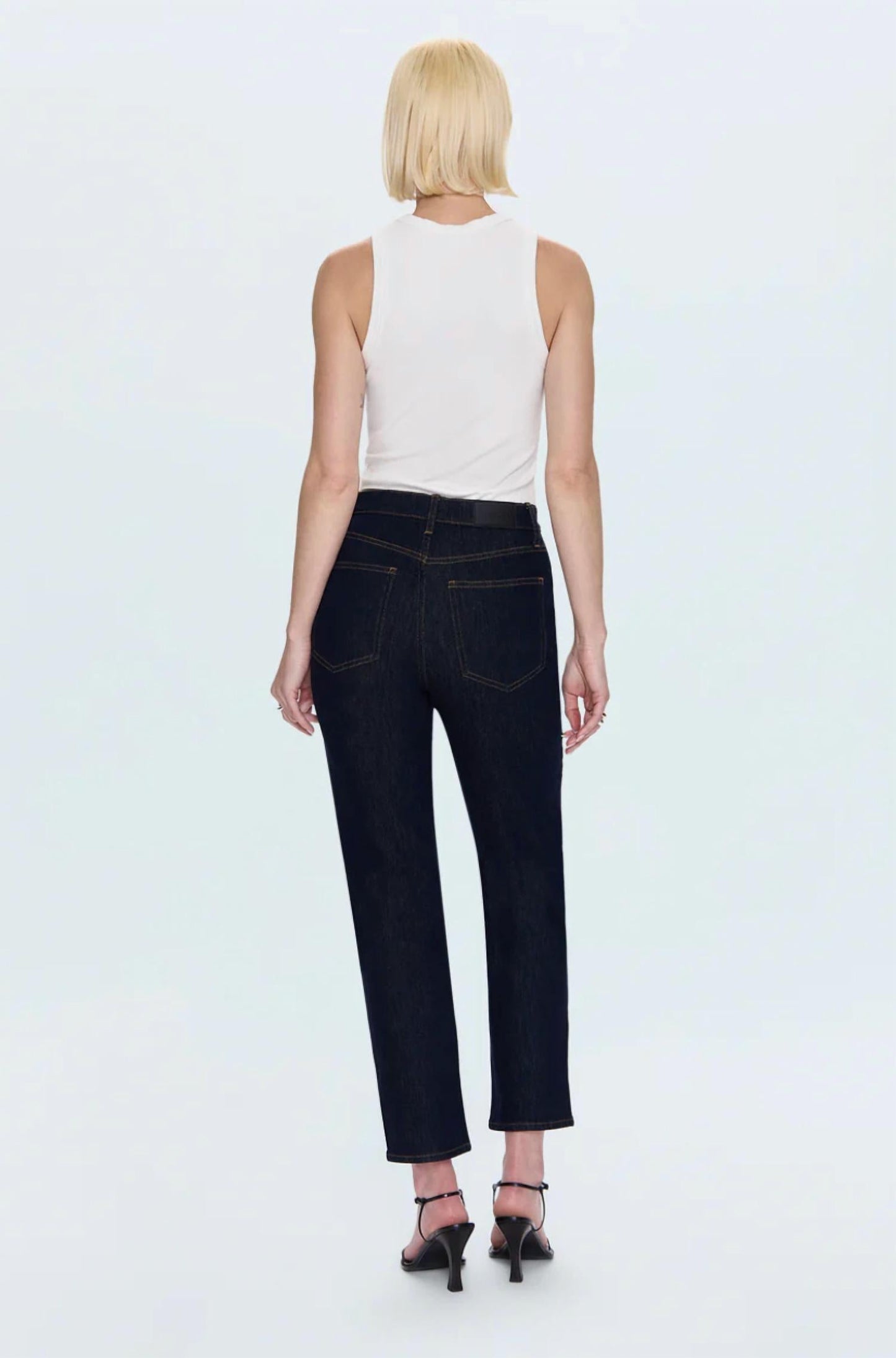 Pistola - Bri Ankle High Rise Slim Straight Leg Jeans
