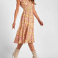 Elan - Midi Sleeveless Ruffle Dress