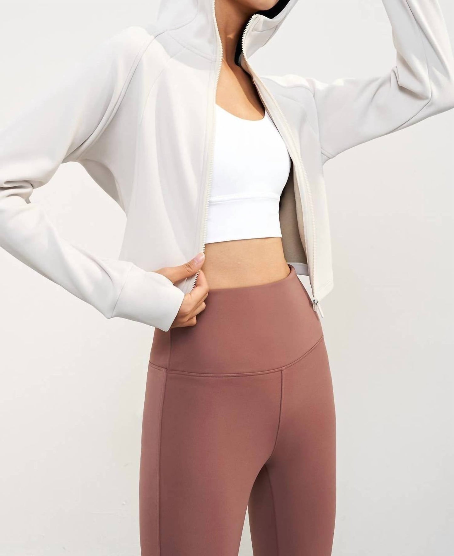 91Thelabel - LuminaLuxe Fleece Active Jacket
