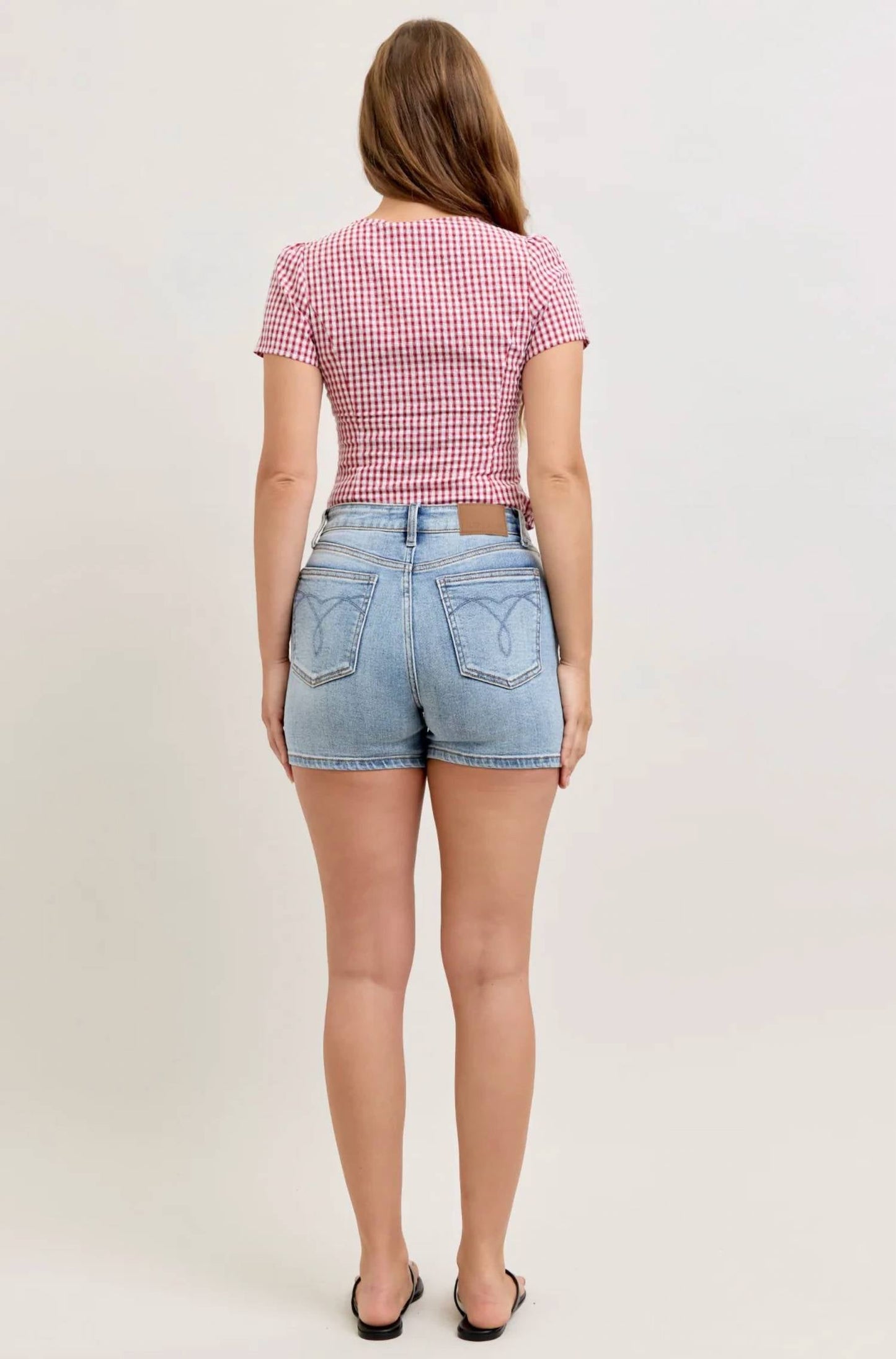Judy Blue - Basic Girlie High Rise Slim Shorts