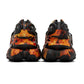 Balmain - Men's Unicorn Flame Printed Low-top Neo/leather Sneakers