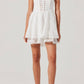 Astr - Deasia Eyelet Mini Dress