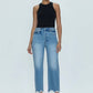 Pistola - Cassie Crop Super High Rise Straight Jeans