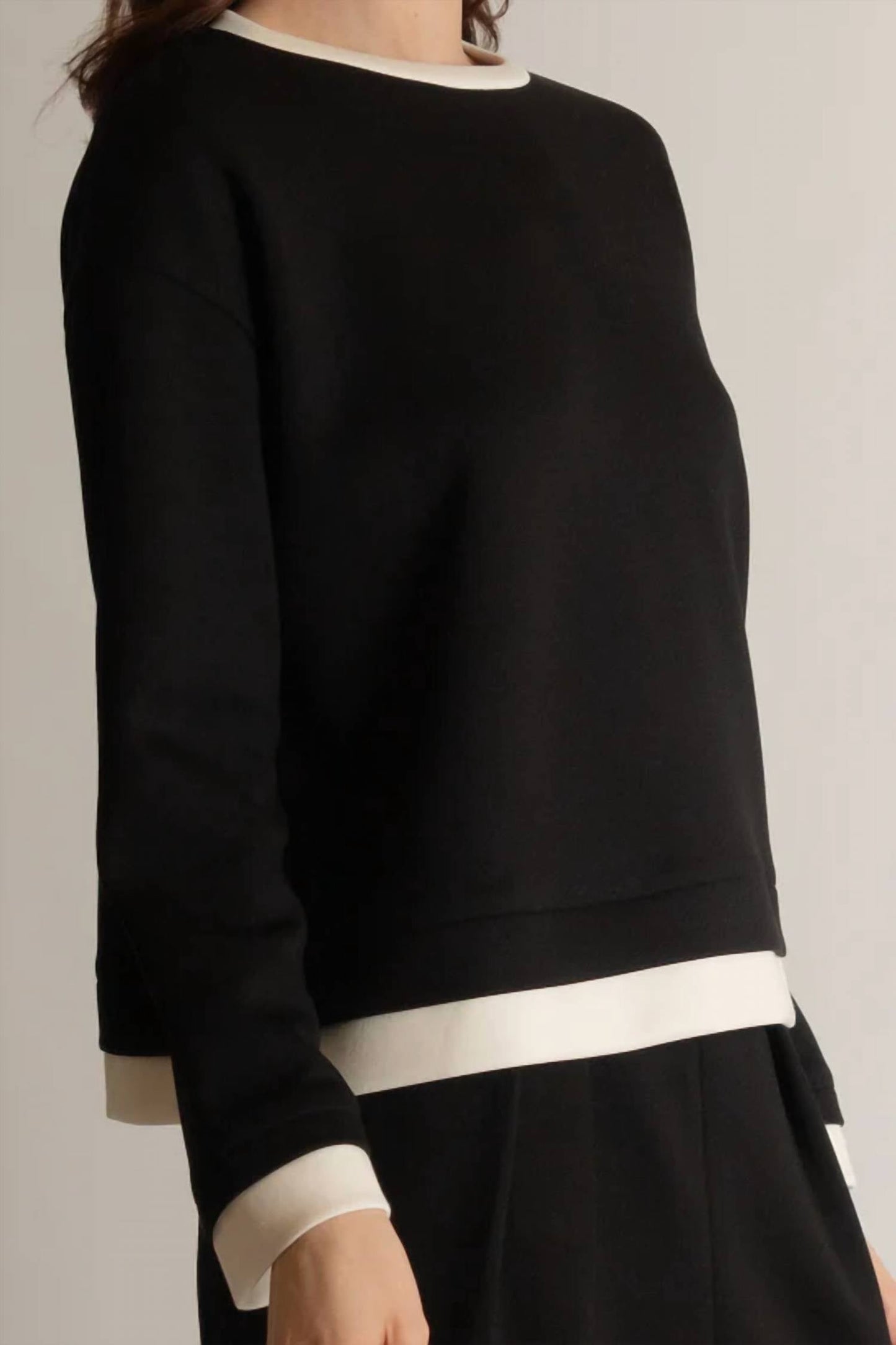 P.Cill - Betty Contrast Border Top